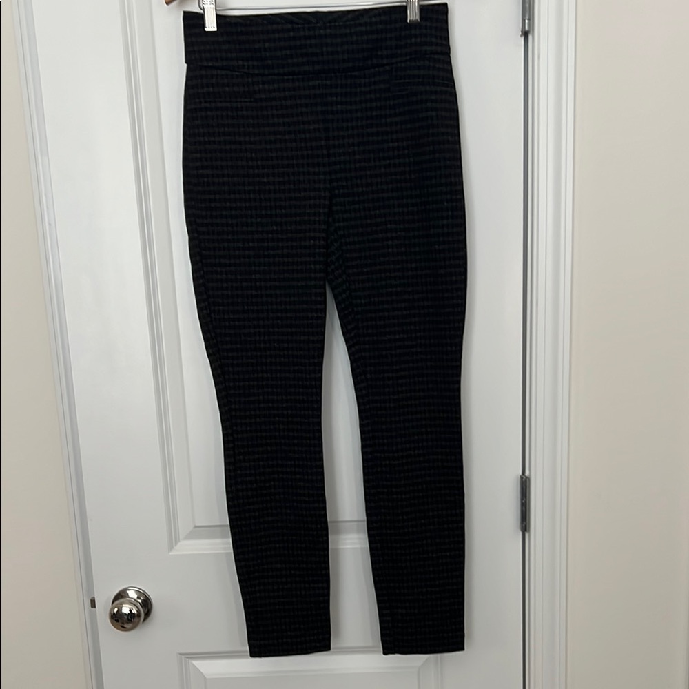 Black Plaid Pants